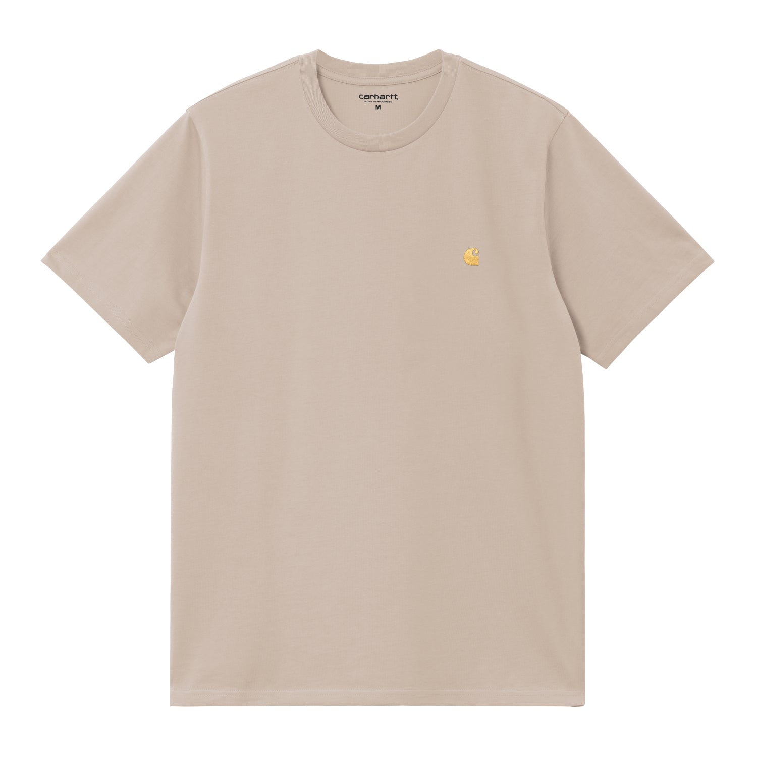 ワイスリー クリーム色 シンプル Tシャツ ショートスリーブアメリカンスクリプトTシャツ