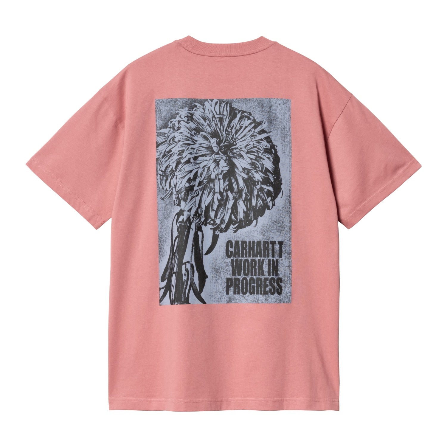 S/S CHRYSANTHEMUM T-SHIRT - Dusty Rose