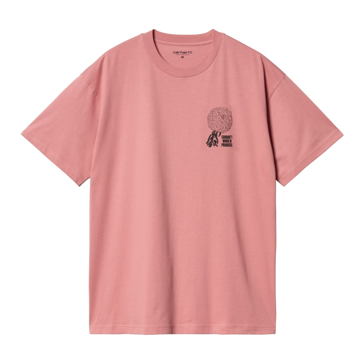 S/S CHRYSANTHEMUM T-SHIRT - Dusty Rose