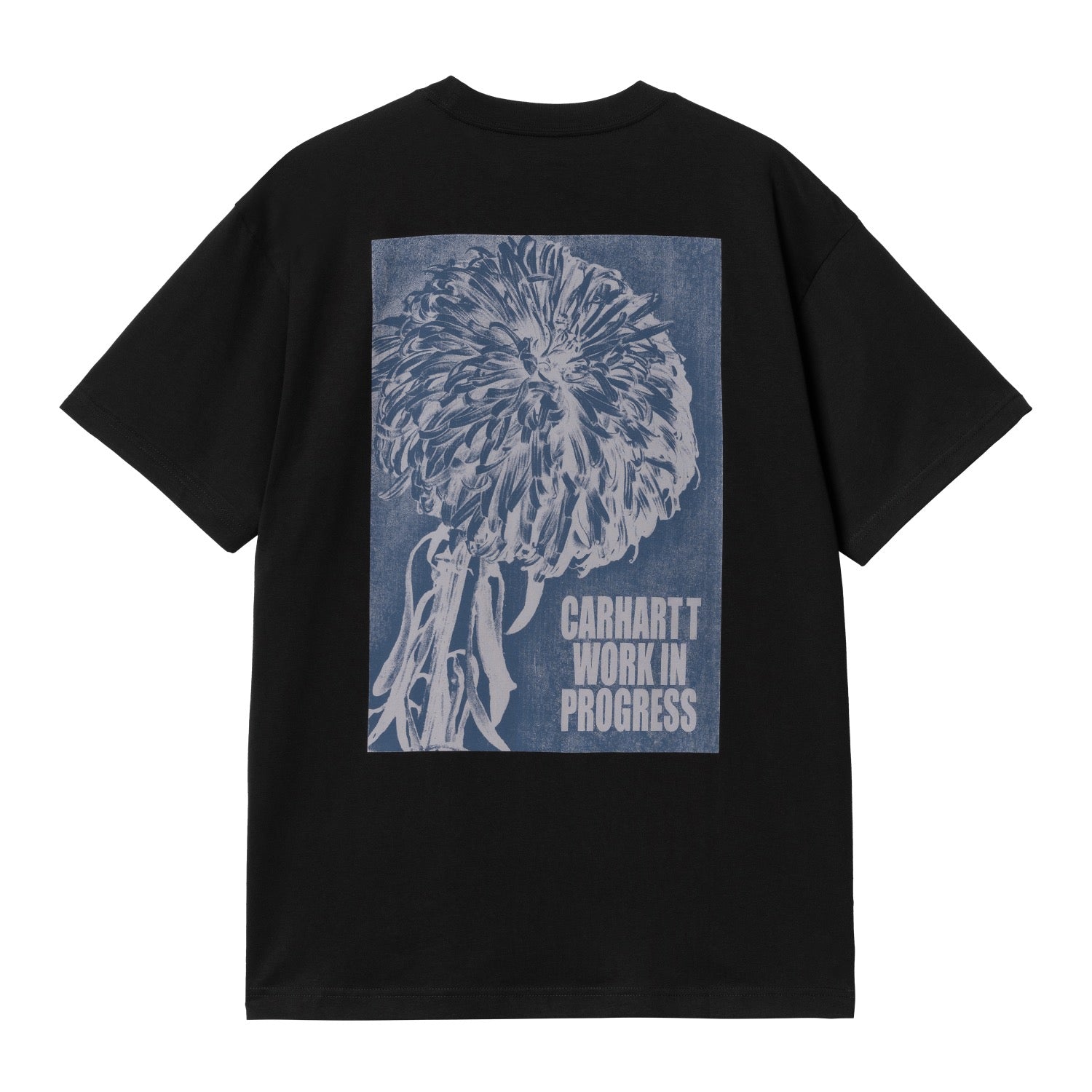 S/S CHRYSANTHEMUM T-SHIRT - Black