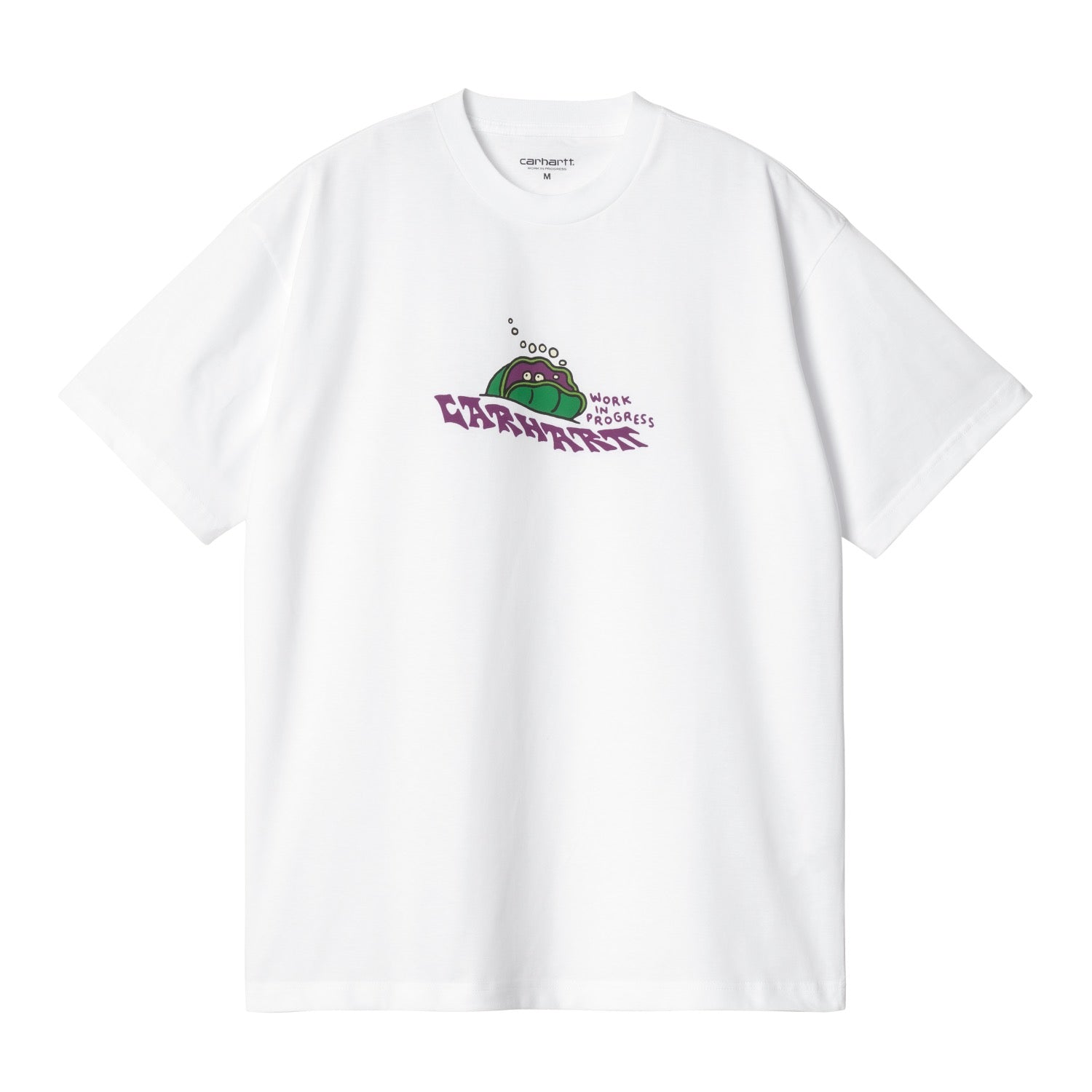 S/S CLAM T-SHIRT - White