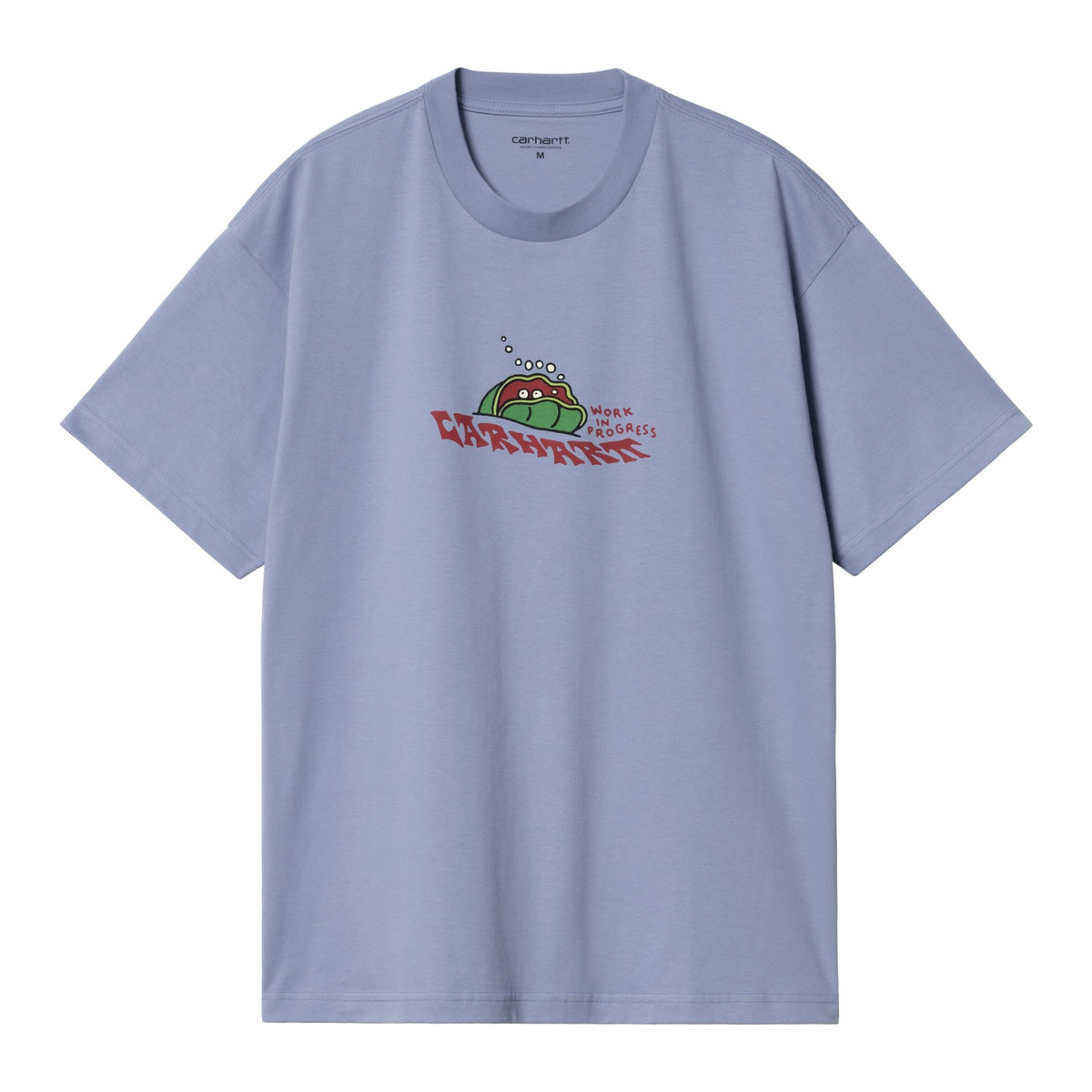 S/S CLAM T-SHIRT - Charm Blue 1