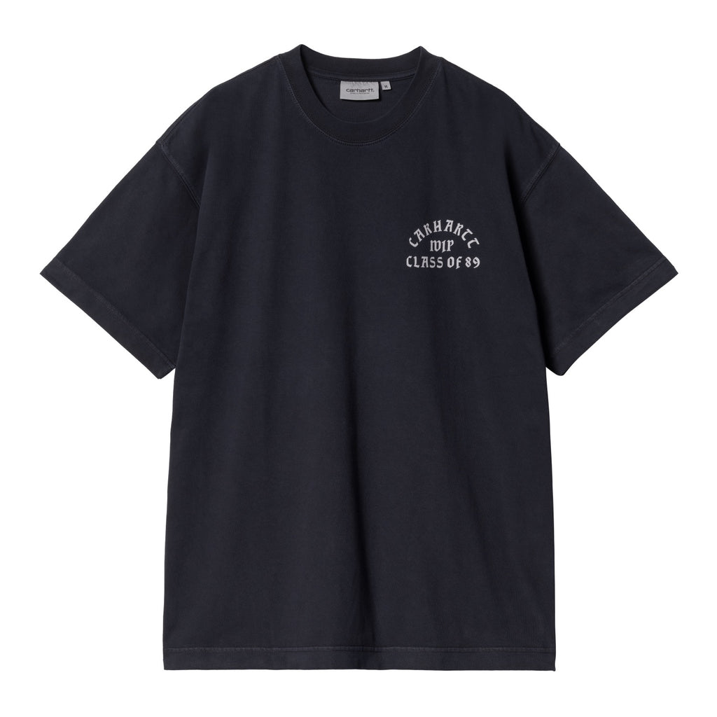 S/S CLASS OF 89 T-SHIRT - Dark Navy / White