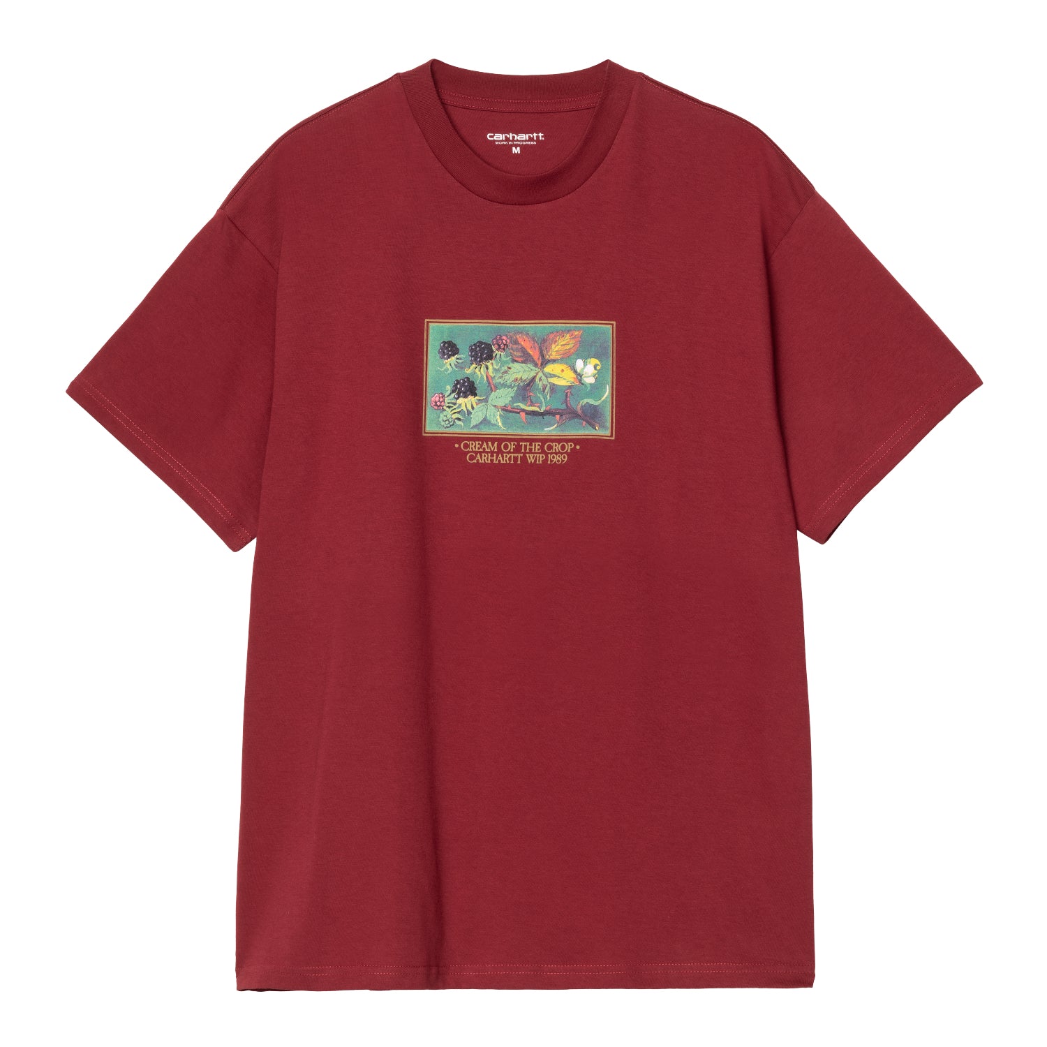 S/S CREAM OF THE CROP T-SHIRT - Scarlet
