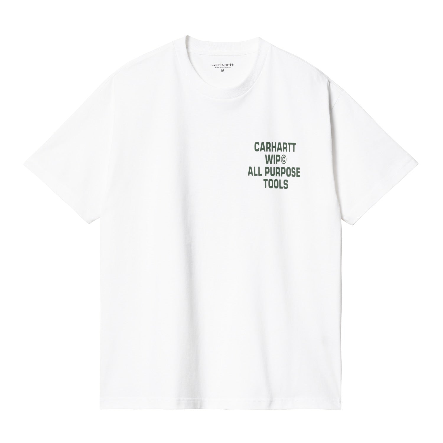 S/S CROSS SCREW T-SHIRT - White