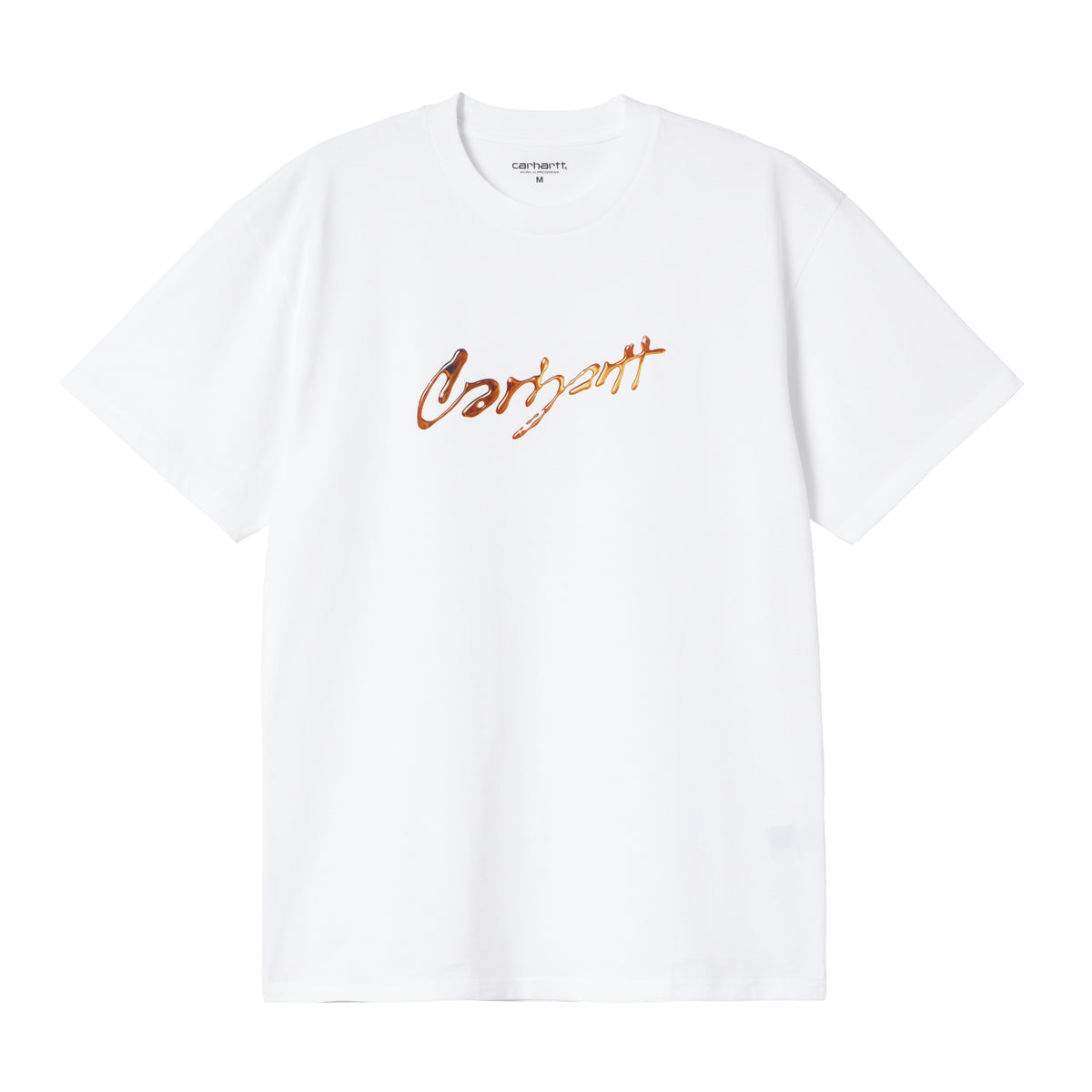 S/S DRIP SCRIPT T-SHIRT - White 1