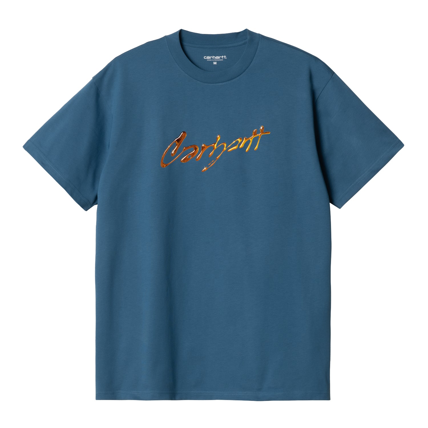 S/S DRIP SCRIPT T-SHIRT - Sodalite 1