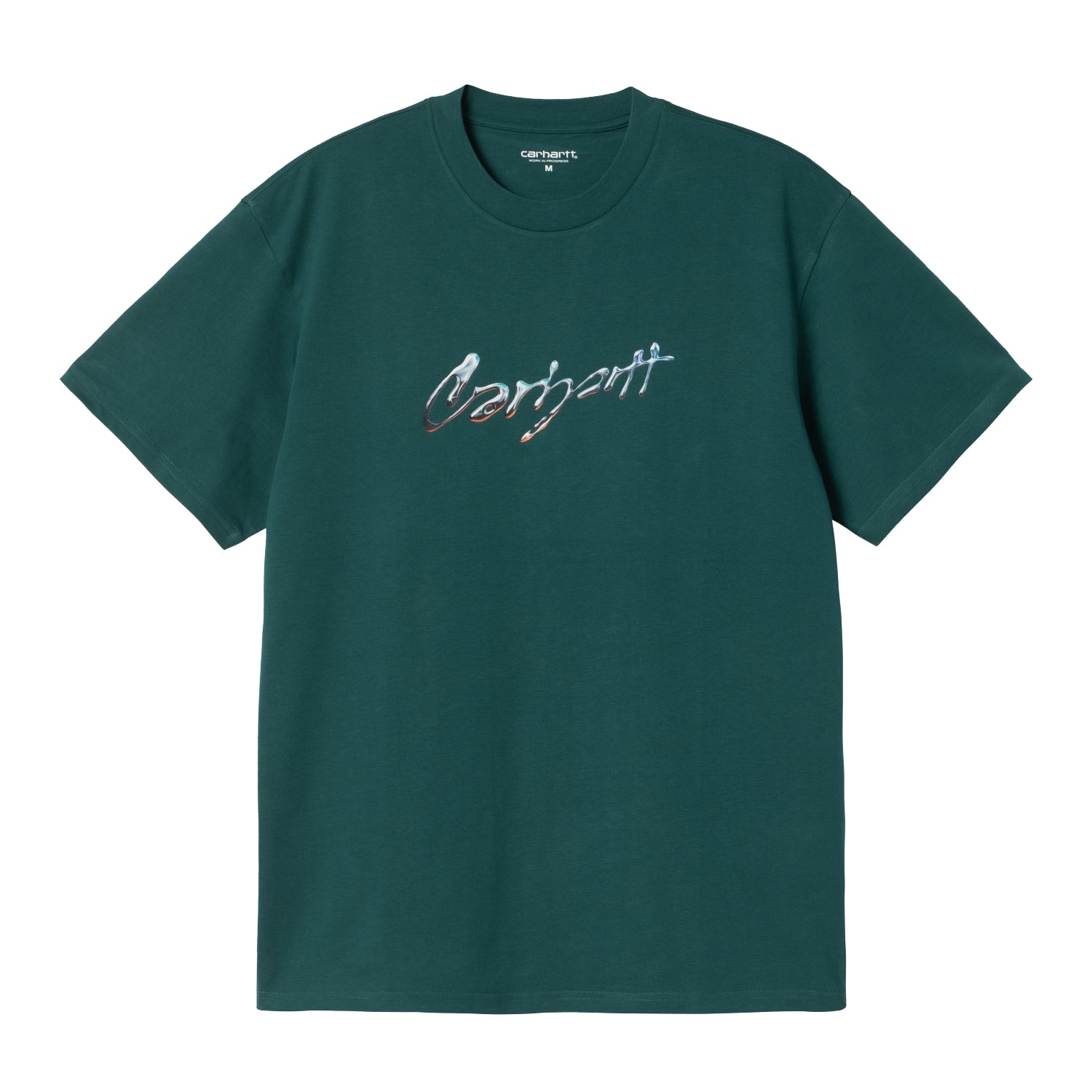 S/S DRIP SCRIPT T-SHIRT - Malachite