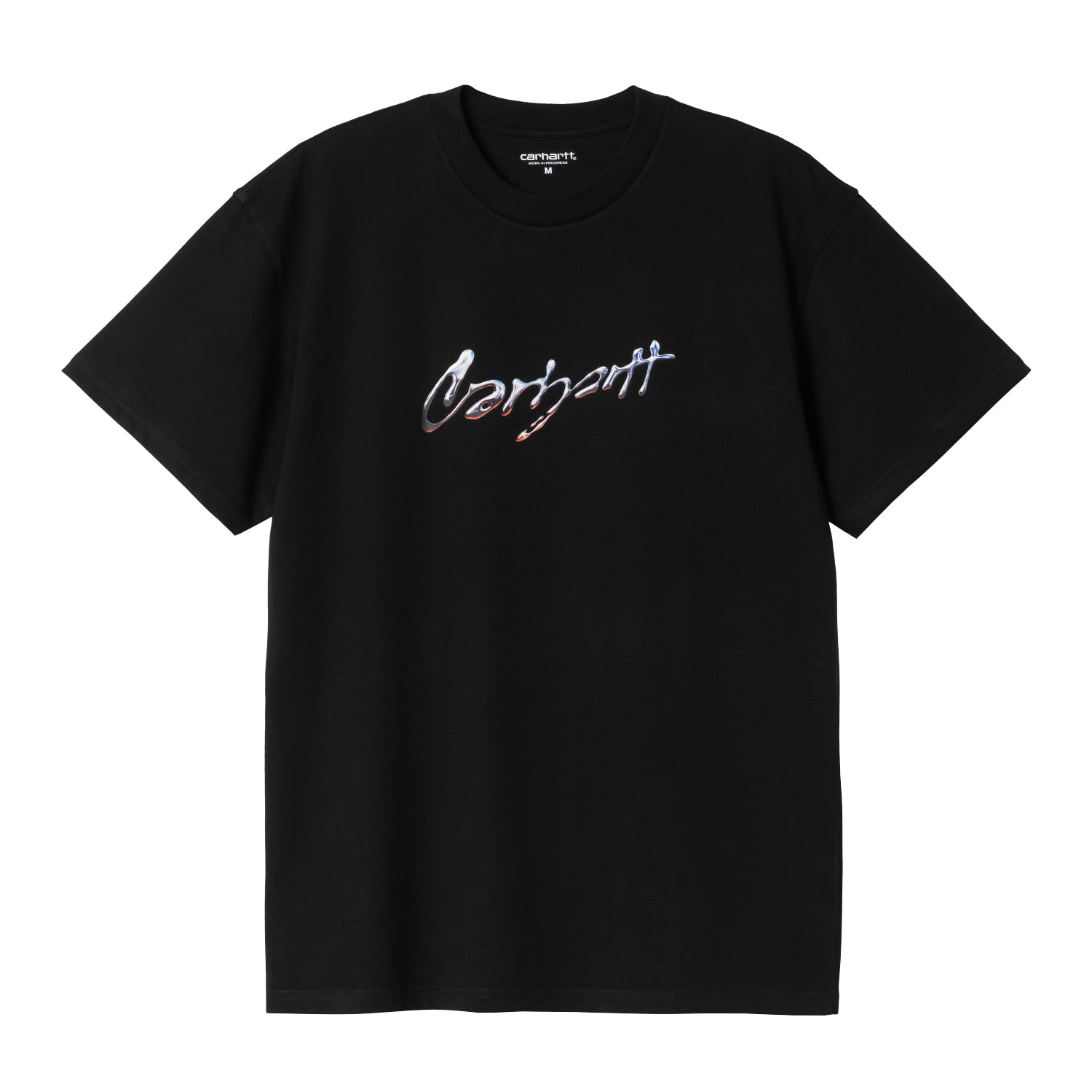 S/S DRIP SCRIPT T-SHIRT - Black