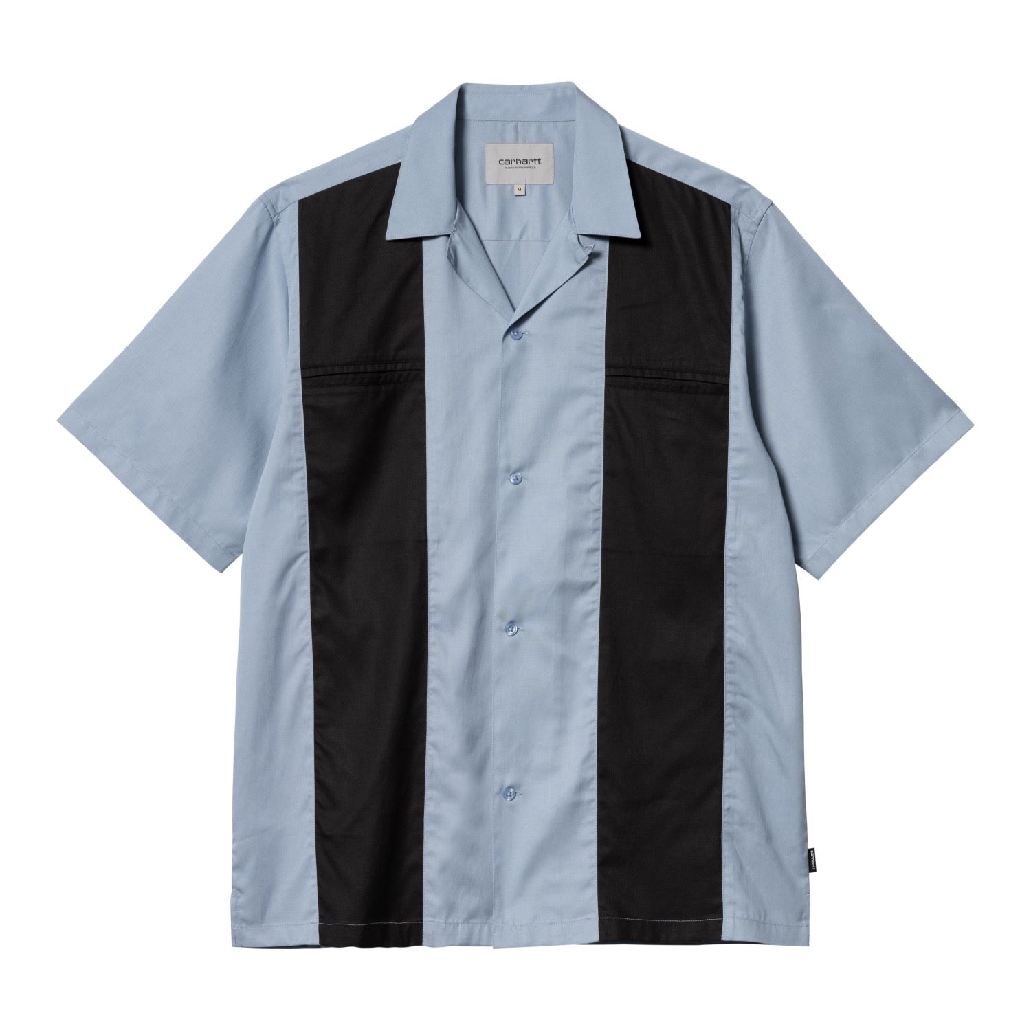 S/S DURANGO SHIRT - Frosted Blue / Black