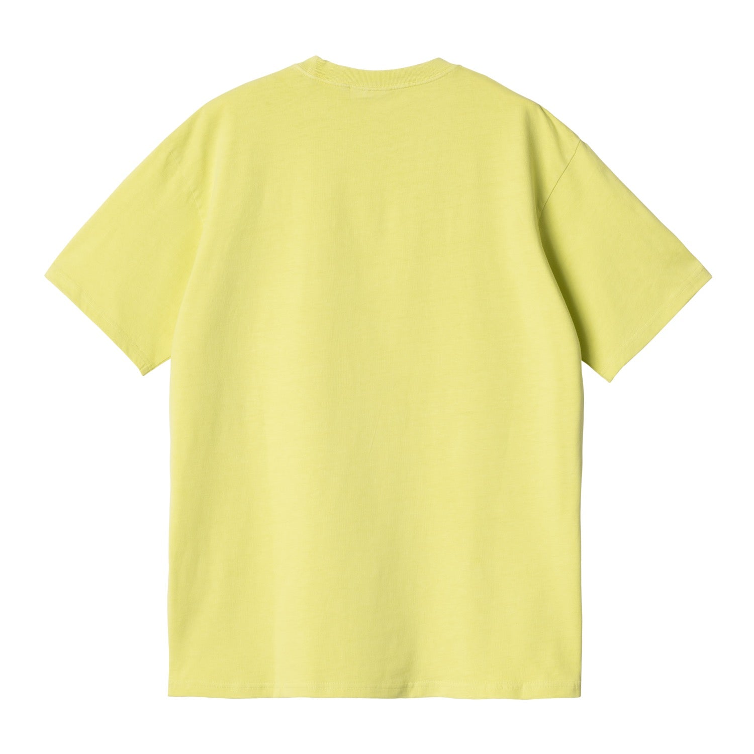 S/S DUSTER SCRIPT T-SHIRT - Arctic Lime (garment dyed) 5