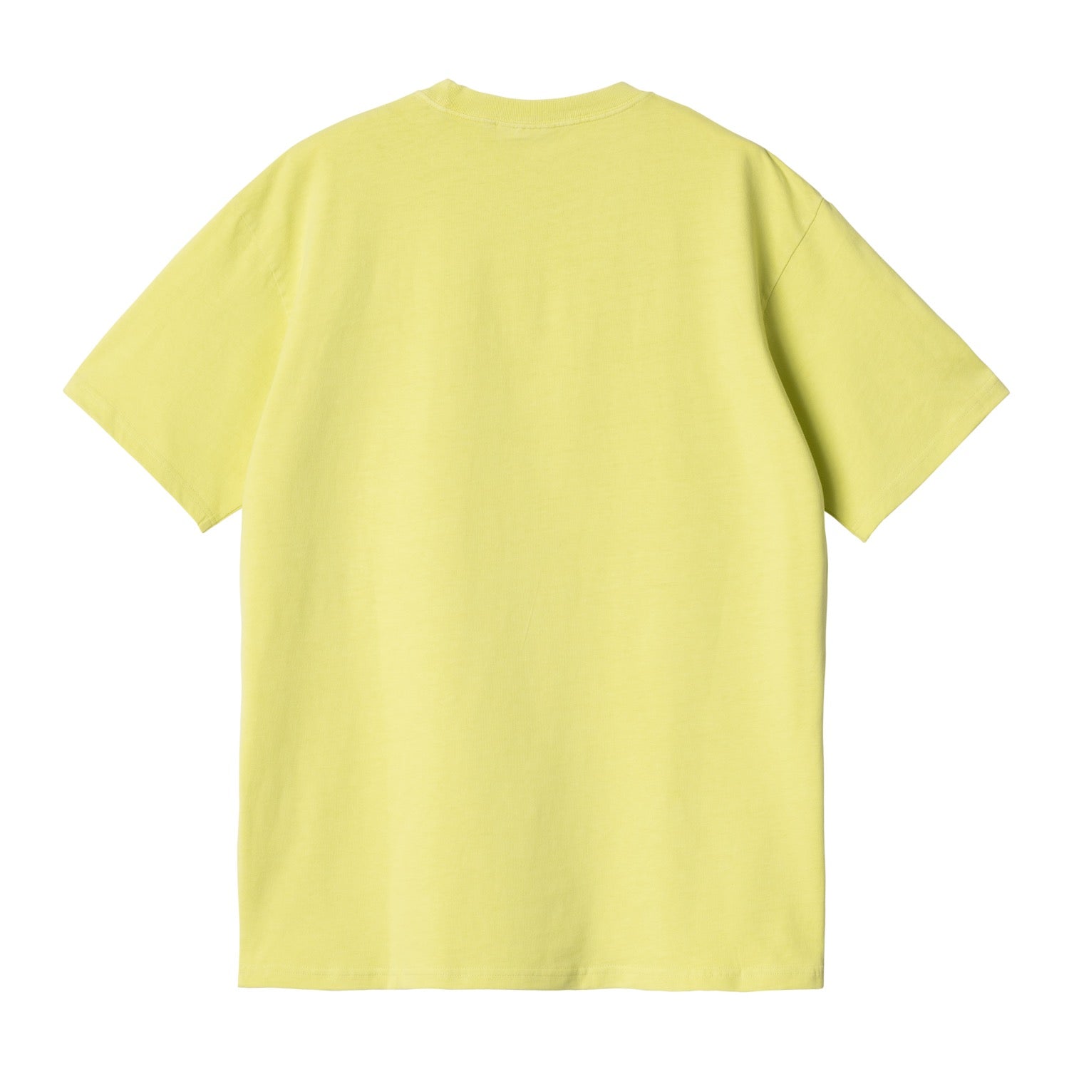 S/S DUSTER SCRIPT T-SHIRT - Arctic Lime (garment dyed)