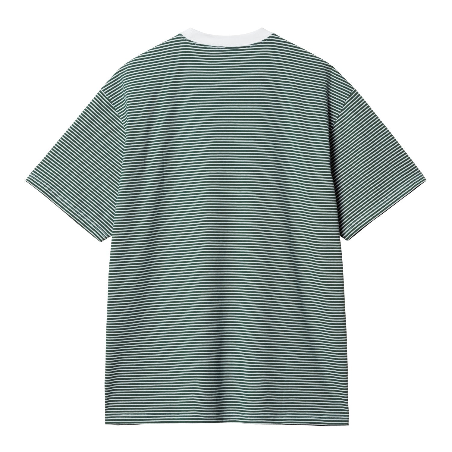 S/S FAIRLEY T-SHIRT - Fairley Stripe, Chervil / White