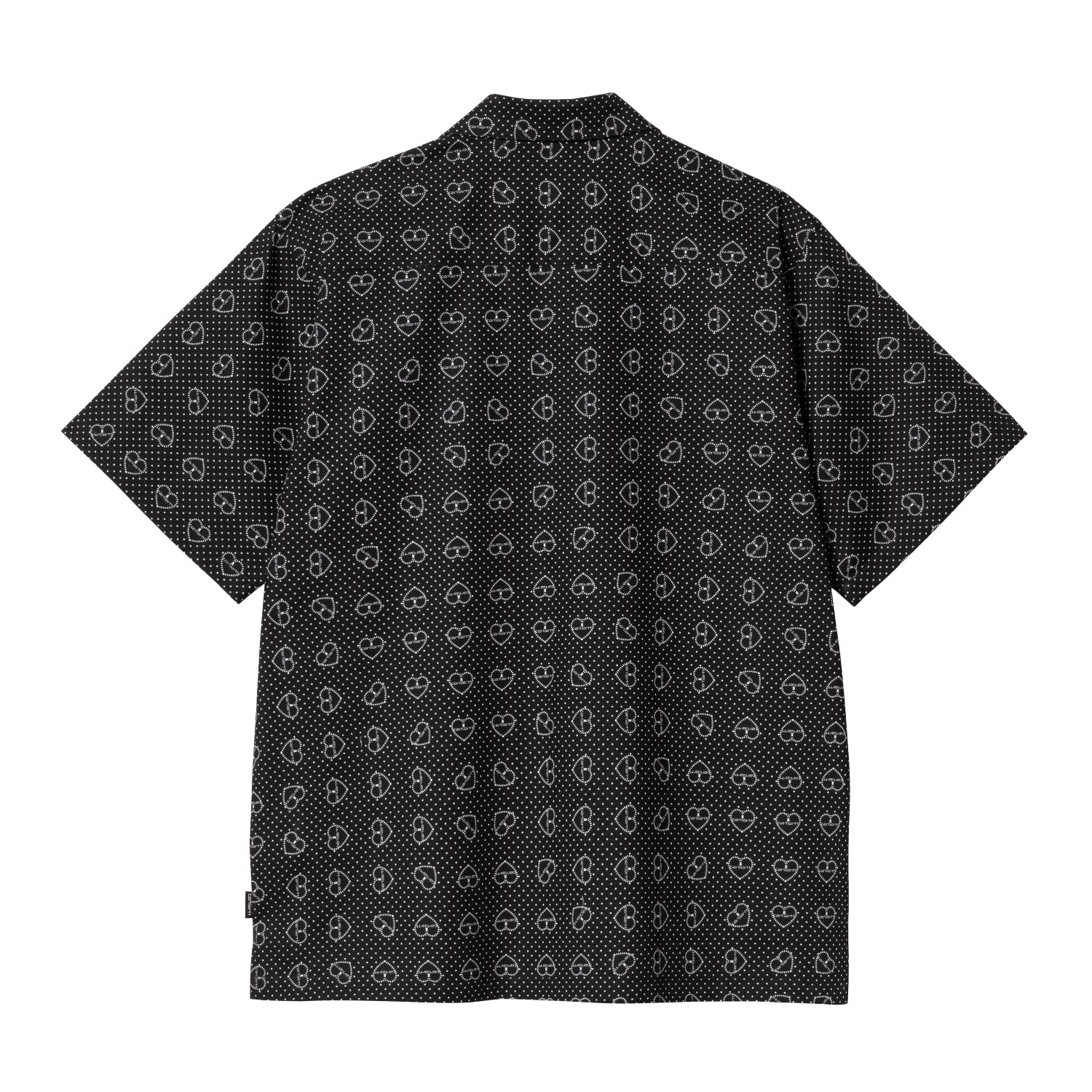 S/S FUROSHIKI SHIRT - Furoshiki Print, Black