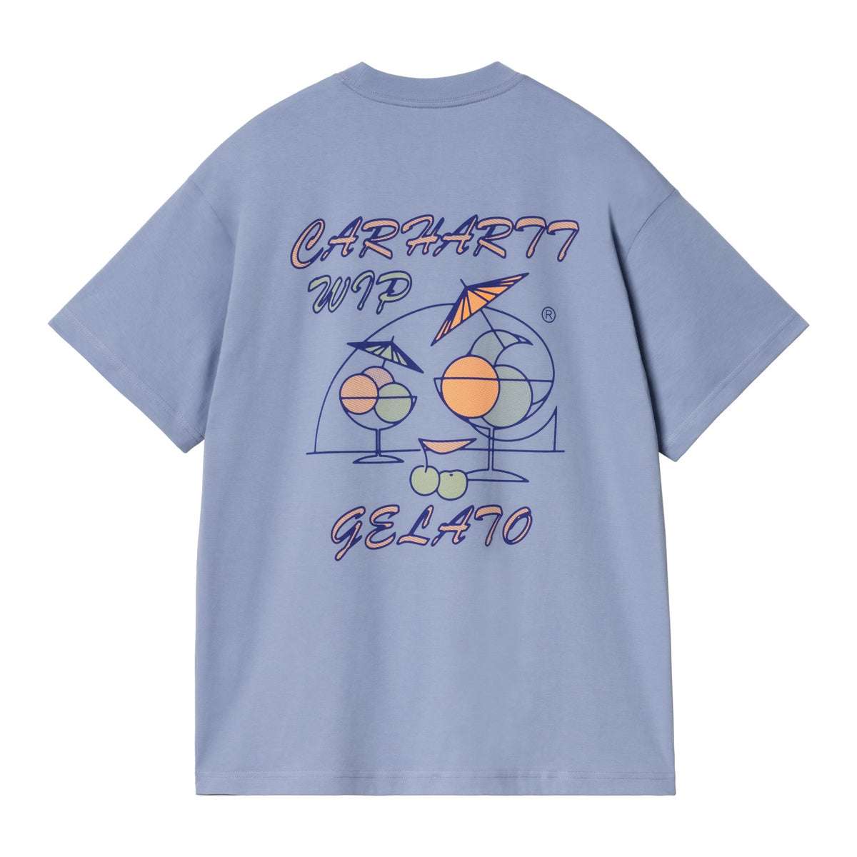 S/S GELATO T-SHIRT - Charm Blue 5
