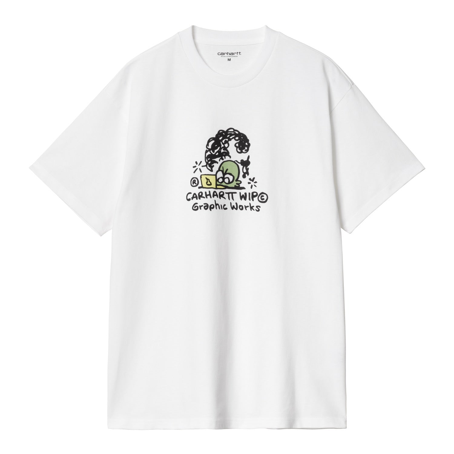 S/S GRAPHIC WORKS T-SHIRT - White