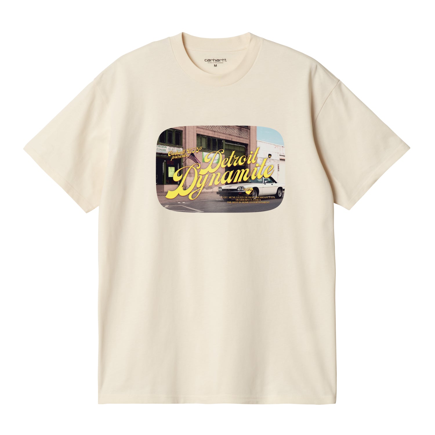 S/S GREATEST FLICKS T-SHIRT - Natural