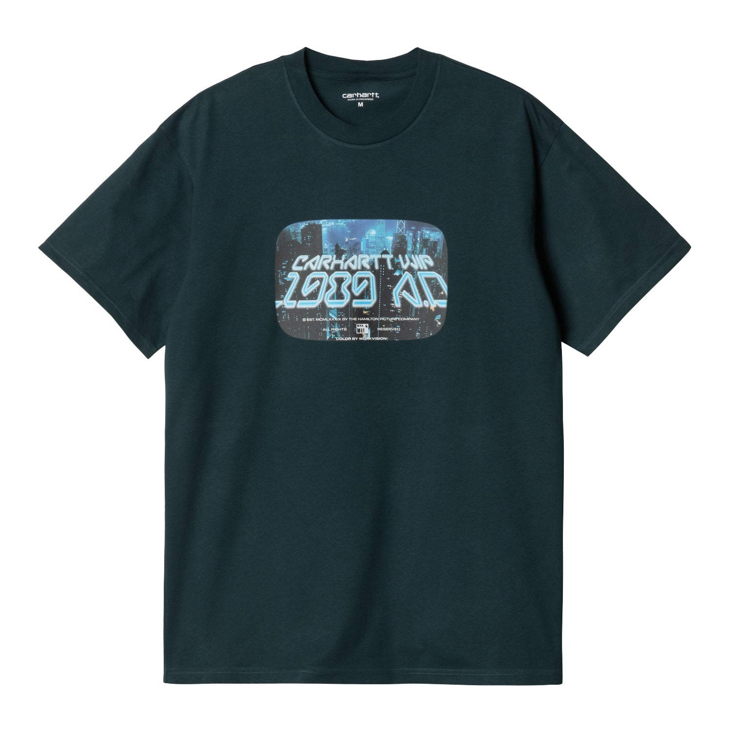 S/S GREATEST FLICKS T-SHIRT - Deep Lagoon 1