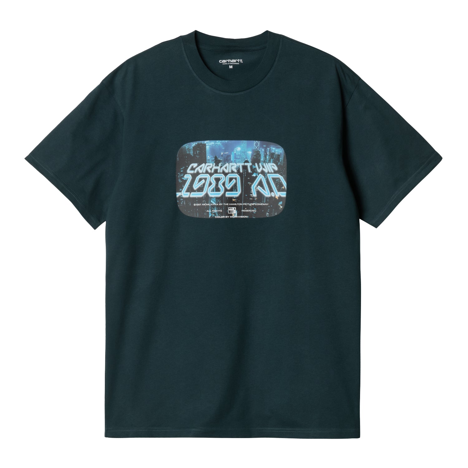 S/S GREATEST FLICKS T-SHIRT - Deep Lagoon