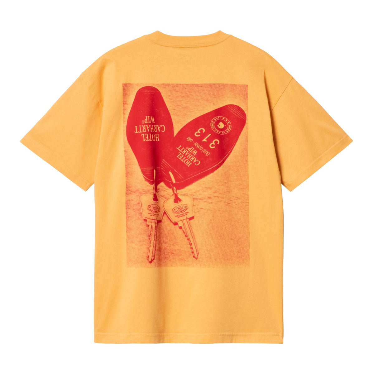 S/S HOTEL KEYS T-SHIRT - Winter Spice / Red 5
