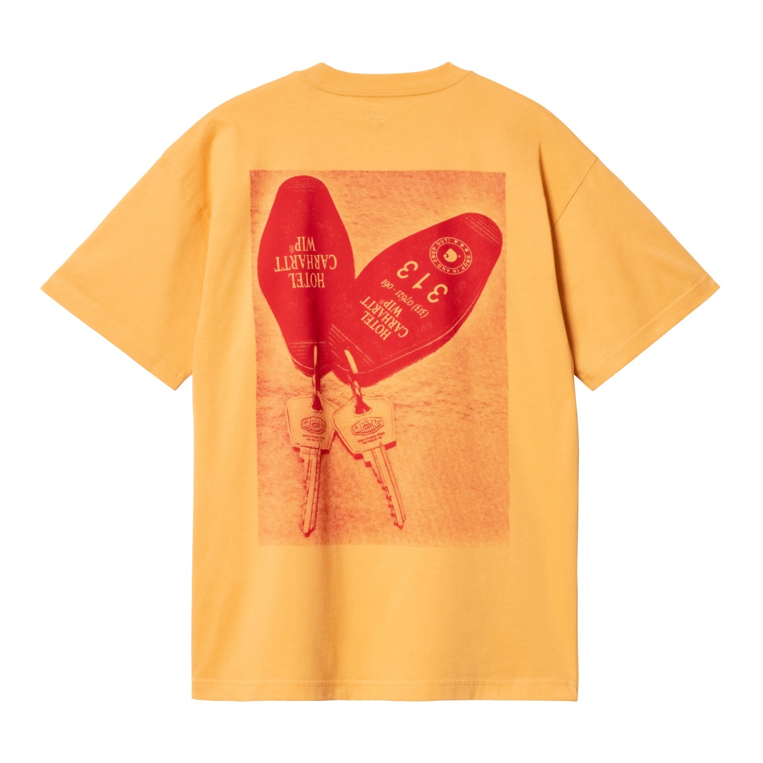 S/S HOTEL KEYS T-SHIRT - Winter Spice / Red