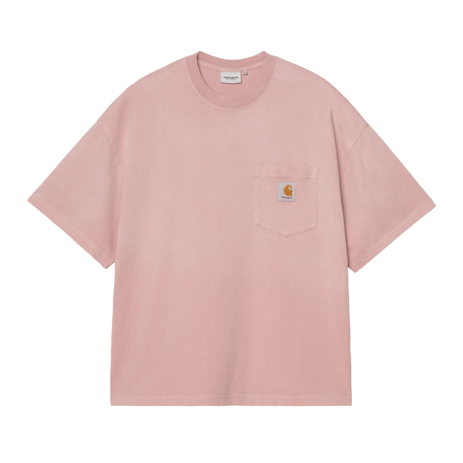 S/S HUDSON POCKET T-SHIRT - Daphne (chalk wash)