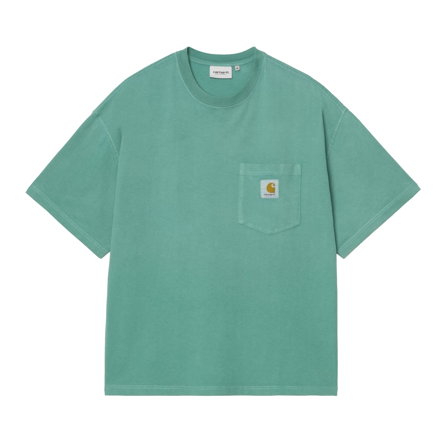 S/S HUDSON POCKET T-SHIRT - Saguaro (chalk wash)