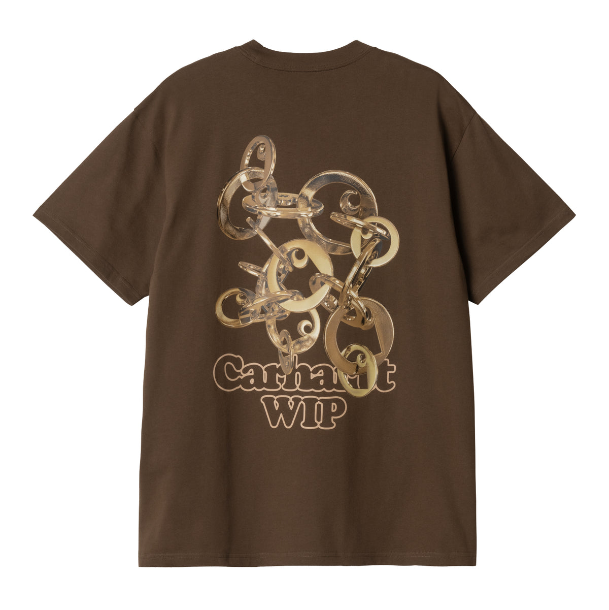 S/S LINKED CHARMS T-SHIRT - Liberica / Gold 5