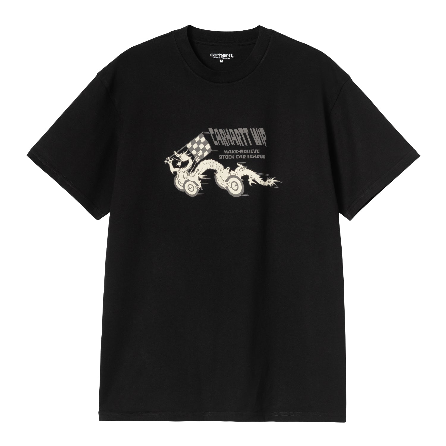 S/S MAKE BELIEVE LEAGUE T-SHIRT - Black