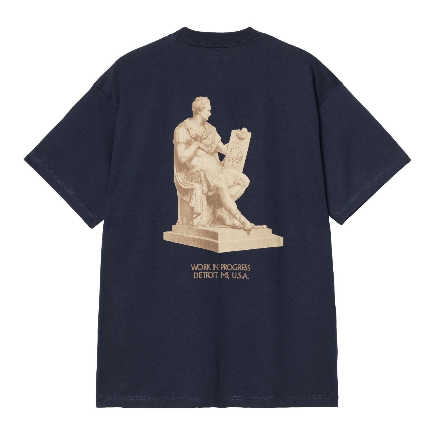 S/S MASTERPIECE T-SHIRT - Air Force Blue 2