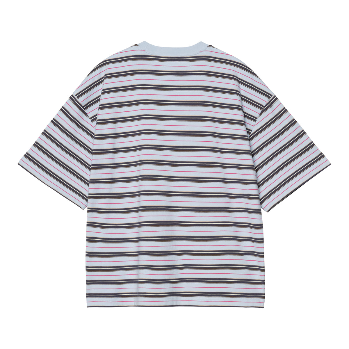 S/S NATHAN T-SHIRT - Nathan Stripe, Air Sky 5