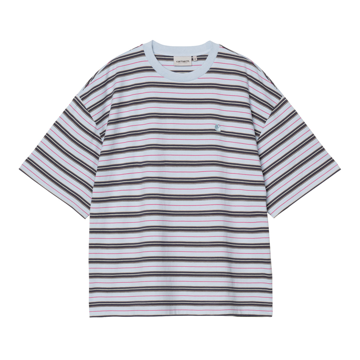 S/S NATHAN T-SHIRT - Nathan Stripe, Air Sky 1