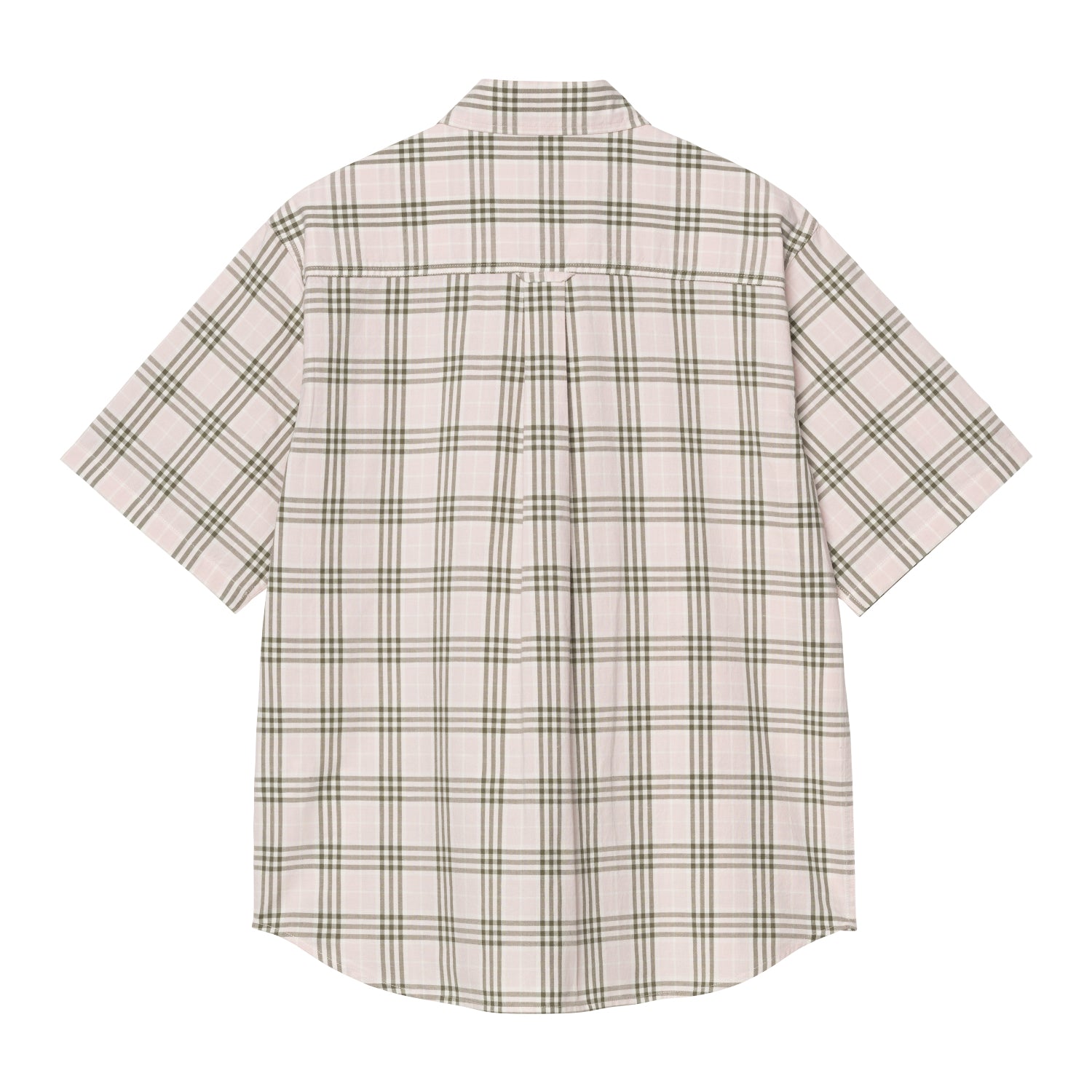 S/S NIVEN SHIRT - Niven Check, Air Pink / Wax