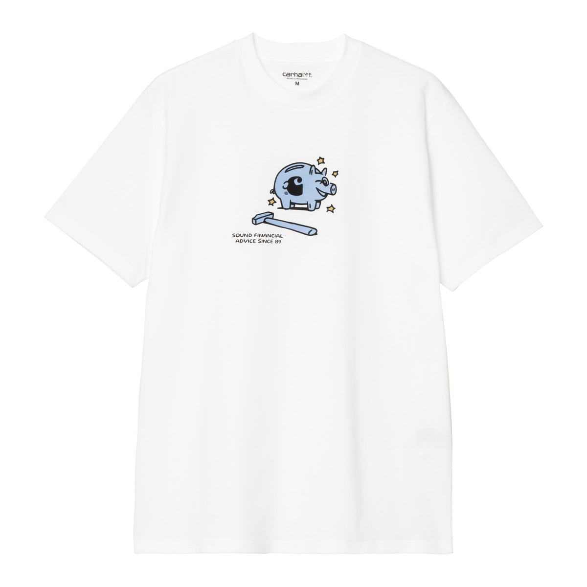 S/S PIGGYBANK T-SHIRT - White 1
