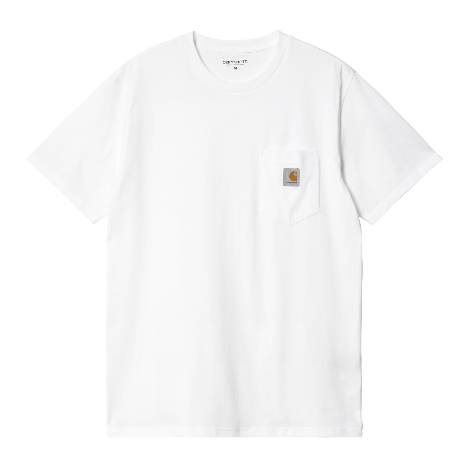 S/S POCKET T-SHIRT  - White