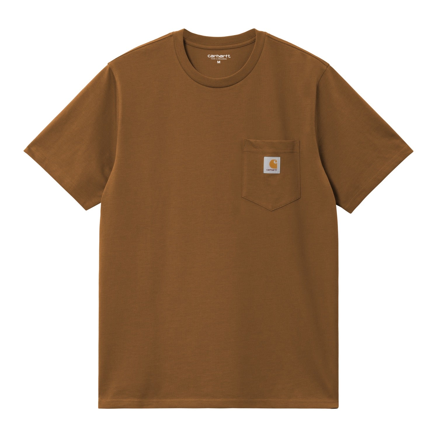 S/S POCKET T-SHIRT - Deep H Brown