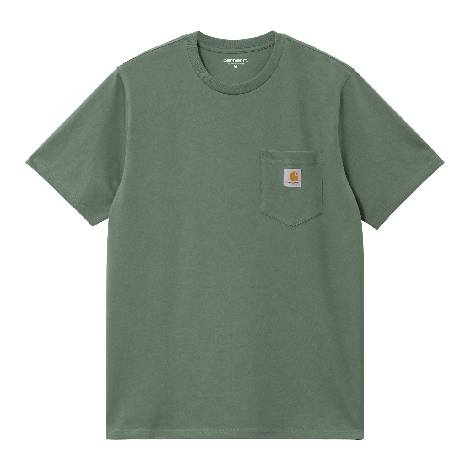 S/S POCKET T-SHIRT - Duck Green