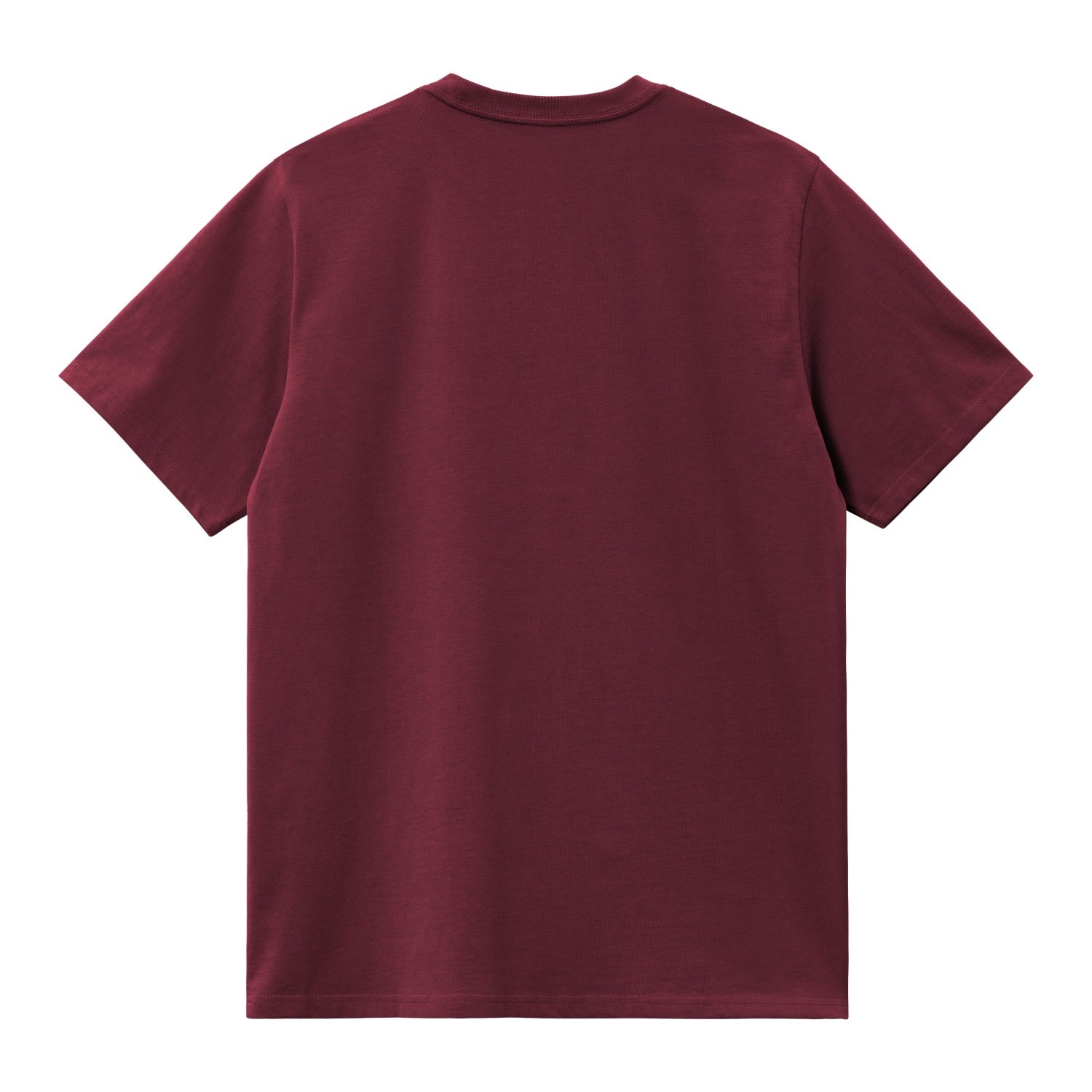 S/S POCKET T-SHIRT - Malbec