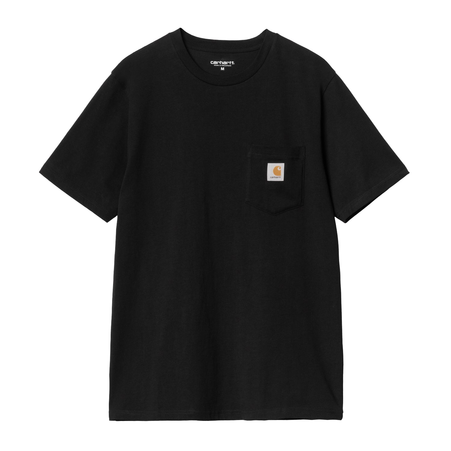 S/S POCKET T-SHIRT - Black