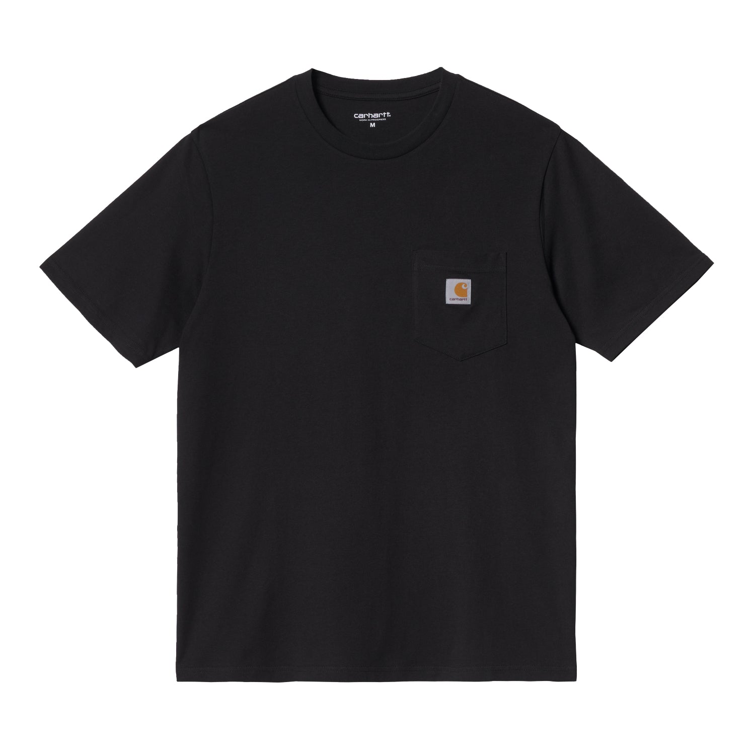 S/S POCKET T-SHIRT  - Black
