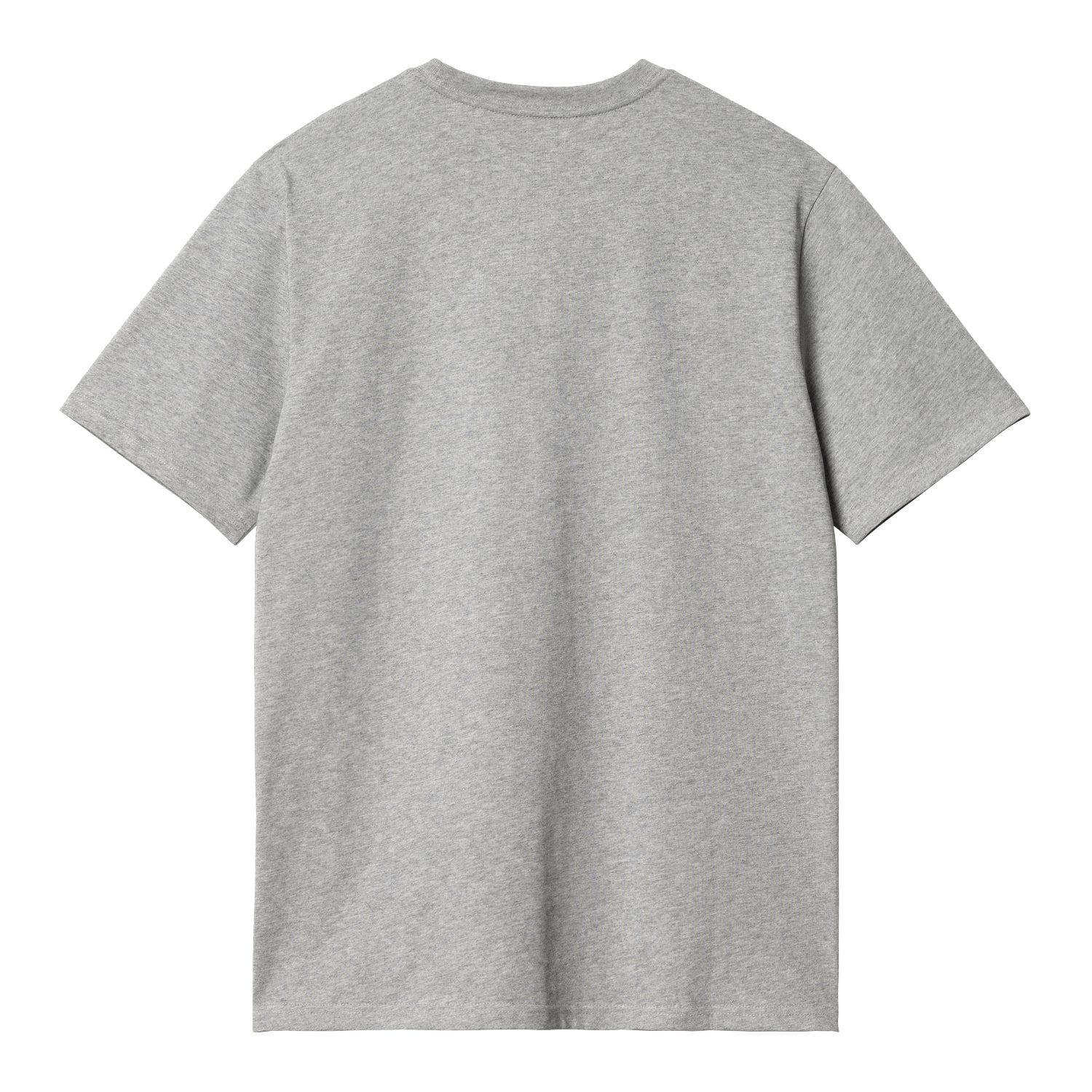 S/S POCKET T-SHIRT - Grey Heather