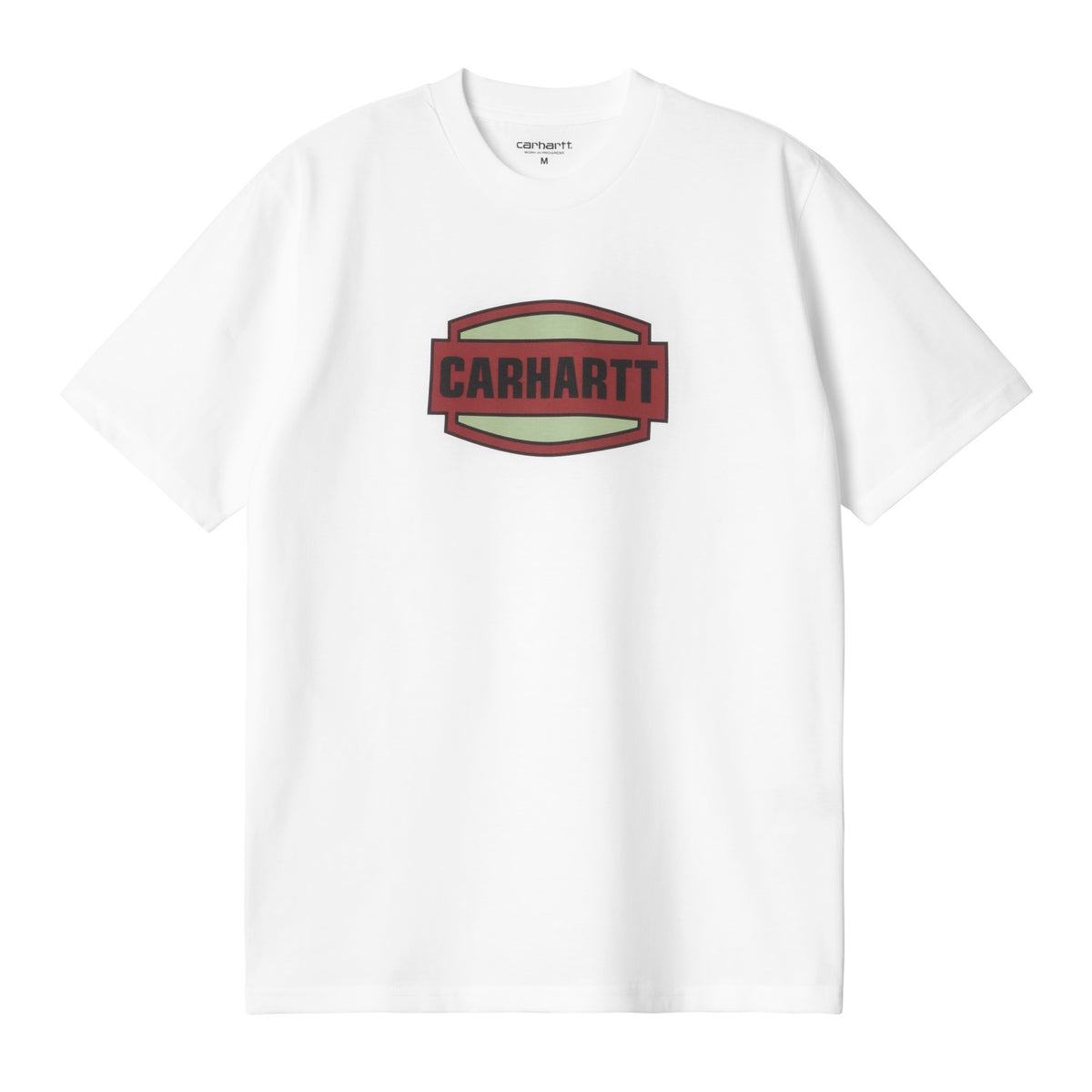 S/S PRESS SCRIPT T-SHIRT - White 1