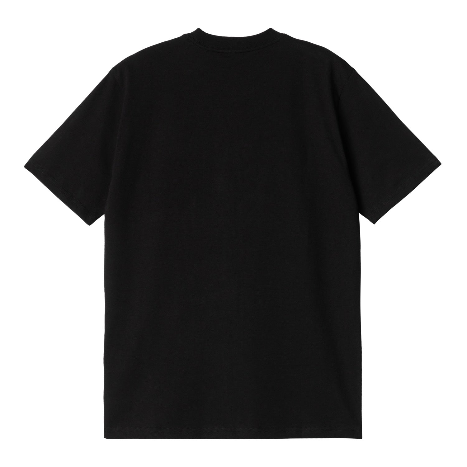 S/S PRESS SCRIPT T-SHIRT - Black