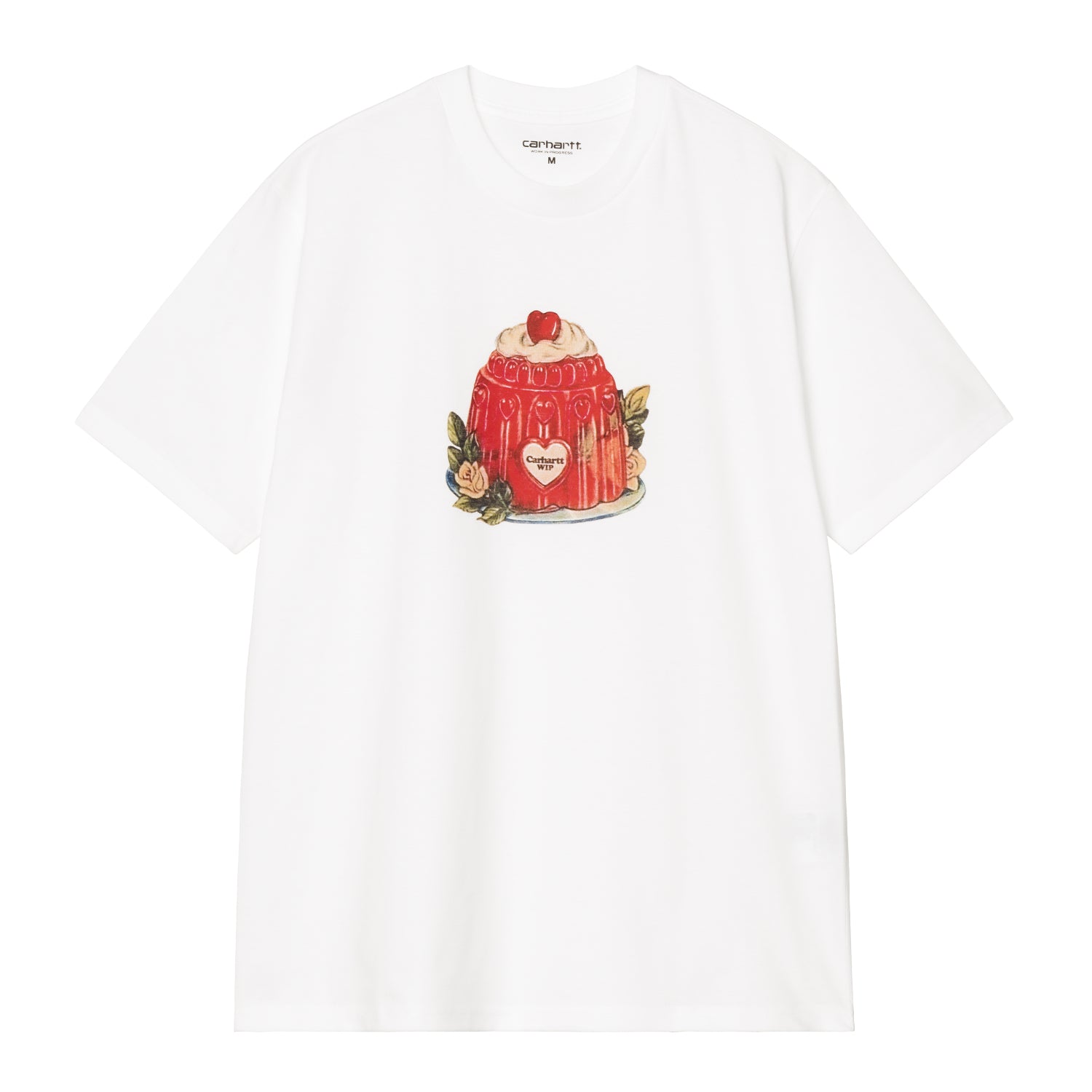 S/S PUDDING T-SHIRT - White