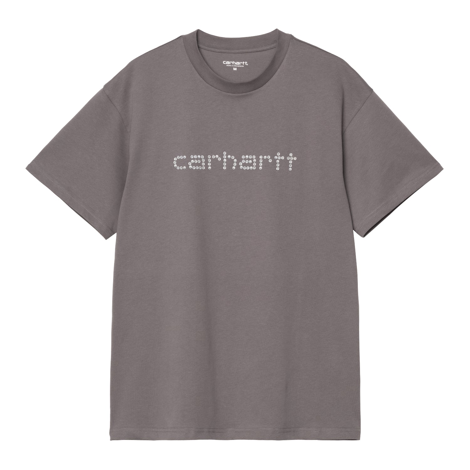 S/S RIVET SCRIPT T-SHIRT - Manta 1