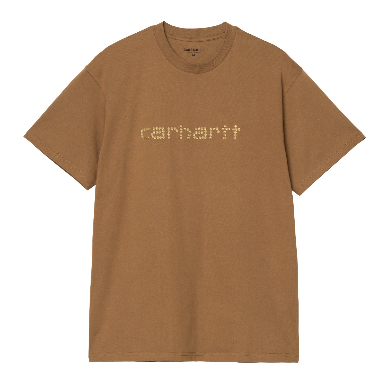 S/S RIVET SCRIPT T-SHIRT - Hamilton Brown