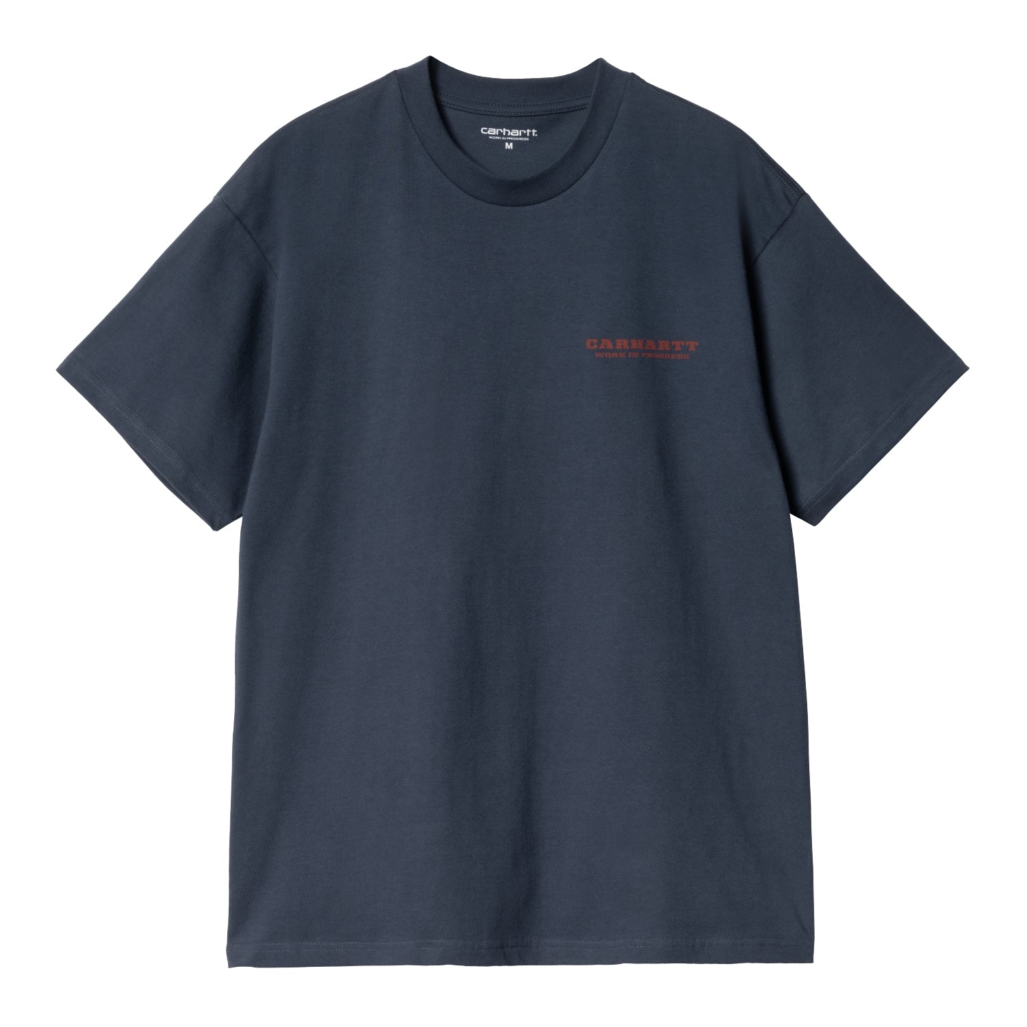 S/S RUNAWAY T-SHIRT - Blue / Vermillion