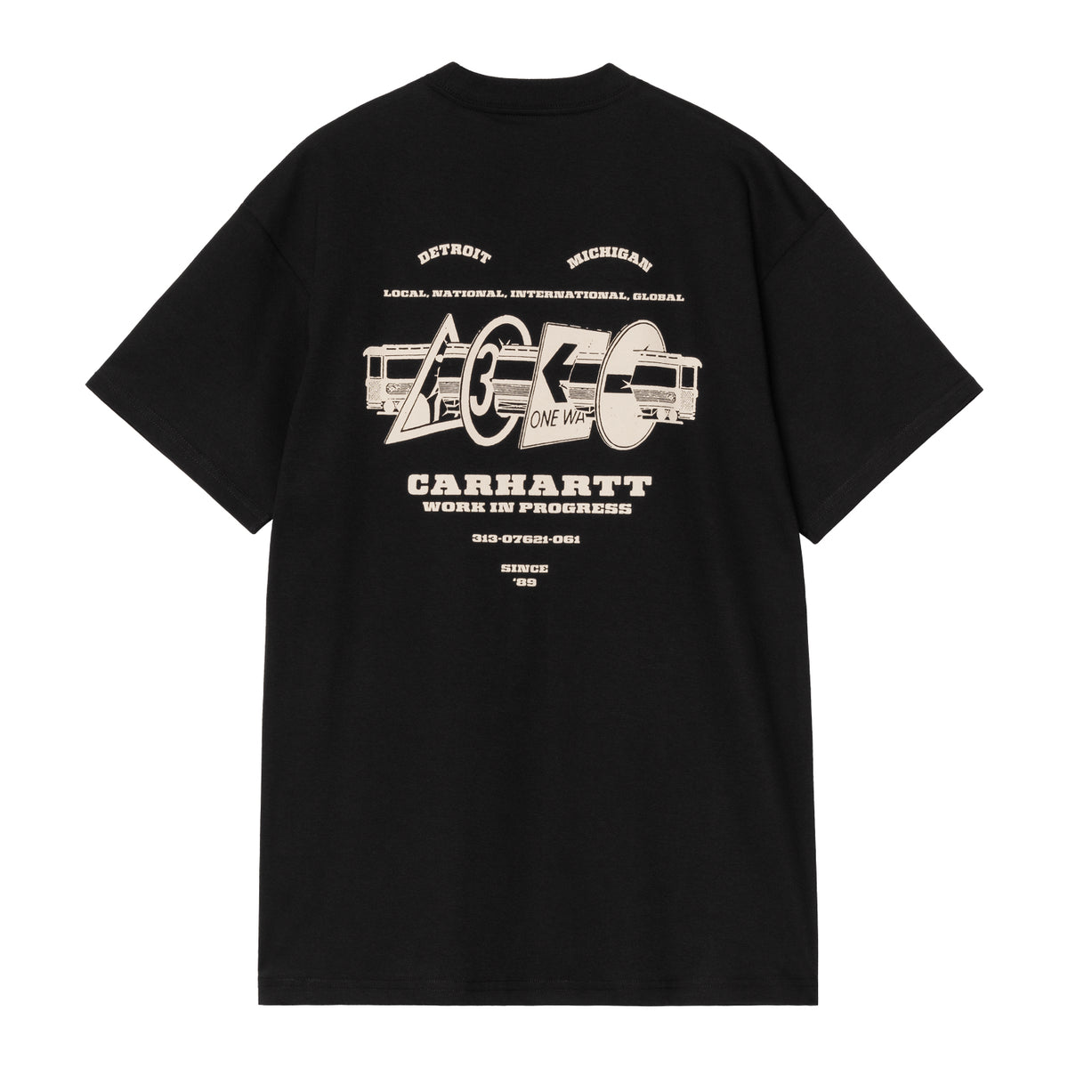 S/S RUNAWAY T-SHIRT - Black / Wax 5