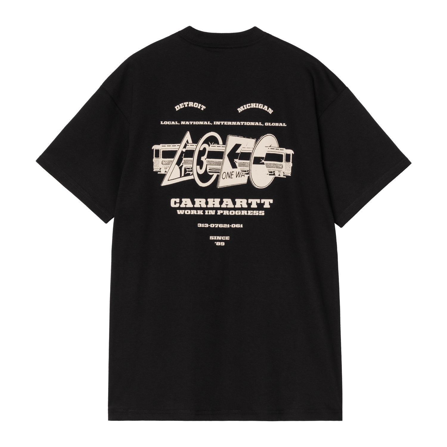 S/S RUNAWAY T-SHIRT - Black / Wax