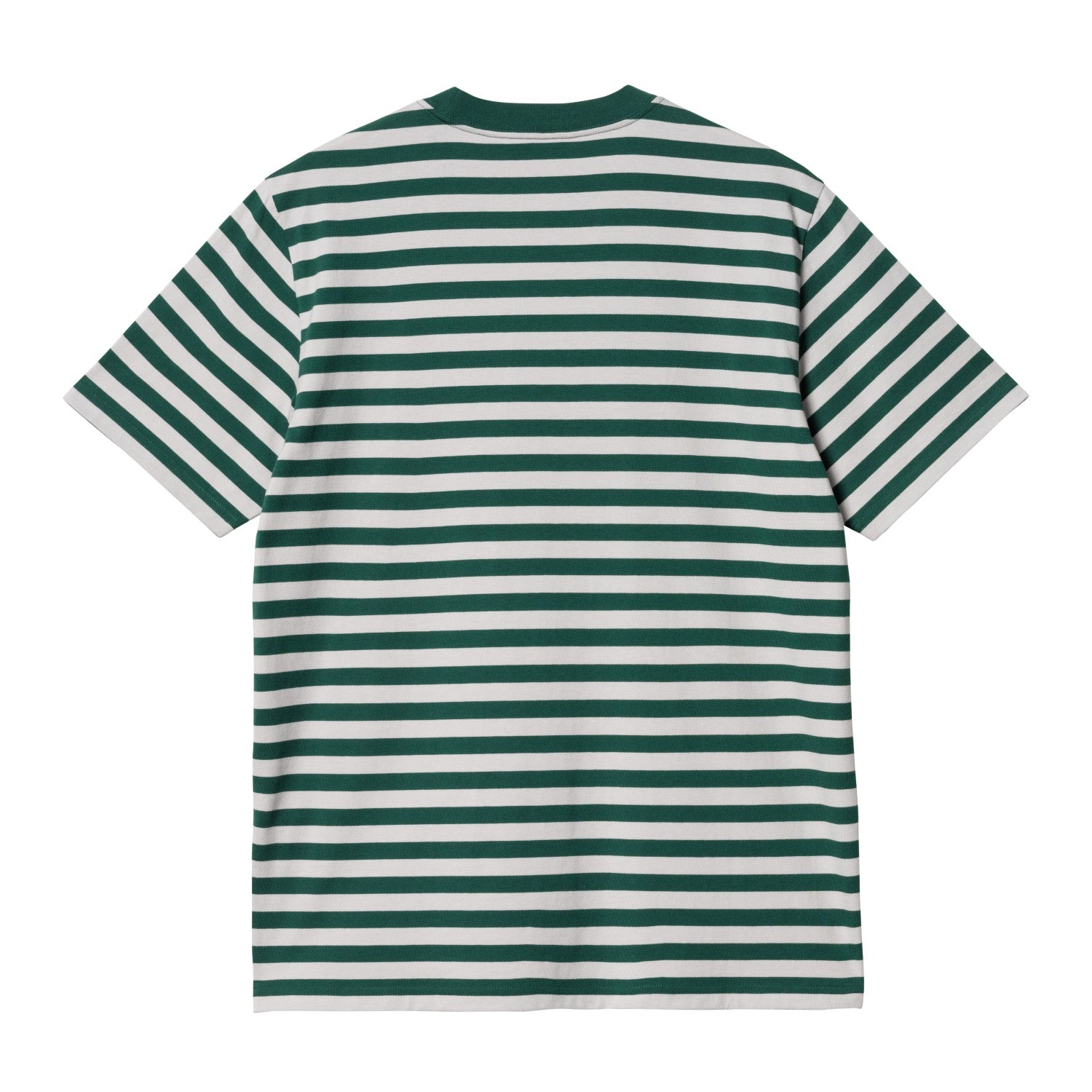 S/S SCOTTY ATHLETIC T-SHIRT - Scotty Stripe, Chervil / Sonic Silver